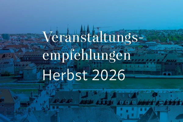 Veranstaltungsempfehlungen Herbst 2026